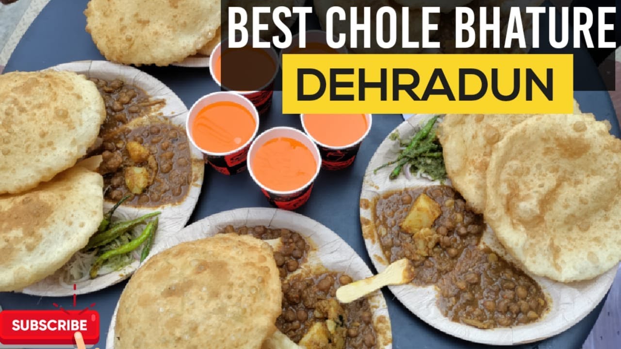 BEST CHOLE BHATURE | GANESH JI | DEHRADUN | THE CITIES FOOD |