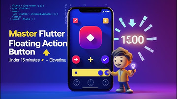 Flutter Floating Action Button (FAB) in UNDER 15 MINUTES
