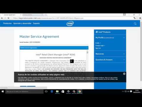 Intel RCM - Tutorial 1: Acceso, login y descarga del software necesario