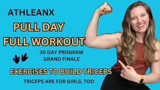 Pull Day - Full Workout (last week of the AthleanX PPL program) #workout #womensfitness #fitness
