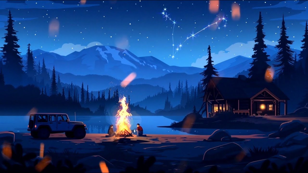 Midnight Lofi Hip Hop – 1 Hour Chill Study Beats