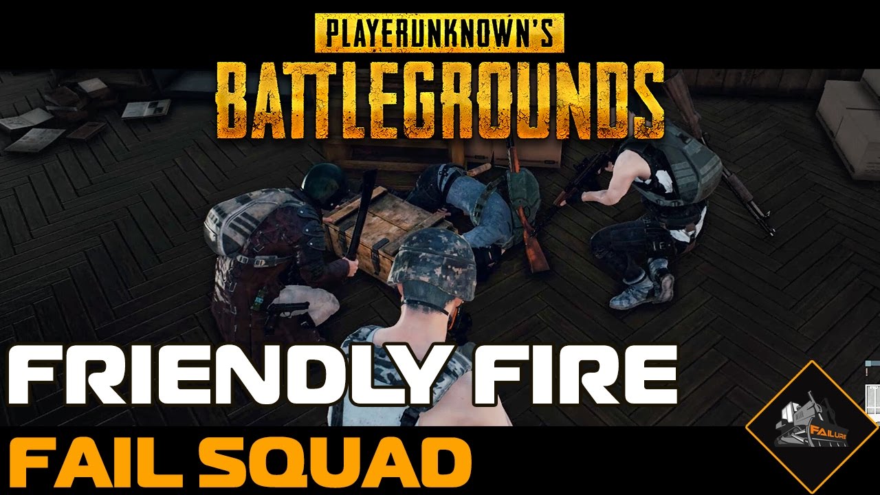 Friendly fire fail | Playerunknown's Battlegrounds Squad Fail Gameplay Highlights gaming logo