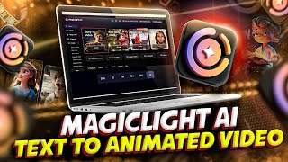 Text to Animated Video in One Click | MagicLight AI Full Demo
