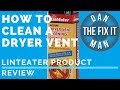 HOW TO CLEAN A DRYER VENT - Linteater Dryer Vent Cleaning System - DIY