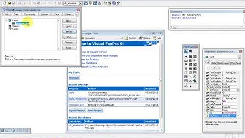 Program Input Data Mahasiswa - Foxpro