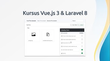 Kursus Vue.js 3 dan Laravel 8