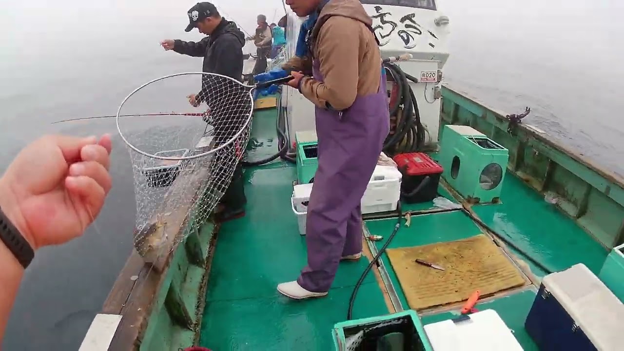 ２０２５年６月１８日佐伯孝明丸でイサキ釣り