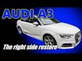 Audi A3. Right side restore. Ремонт правой стороны.