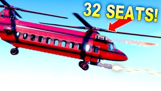 I Built a Passenger Chinook for the Ultimate Rescue Mission! [Trailmakers Airborne 6] screenshot 4