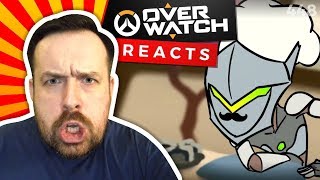 Reaction: Genji VS Hanzo: Cooking Duel [Overwatch Animation]
