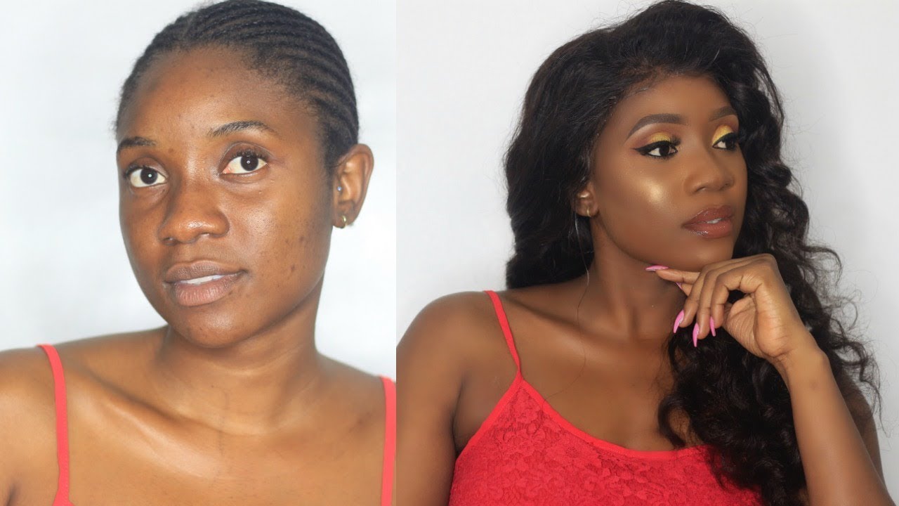 CLIENT TRANSFORMATION MAKEUP TUTORIAL/PUDDING HAIR
