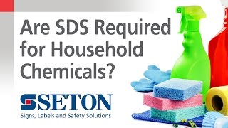 How to Know When You Need SDS for Household Chemicals Seton Video