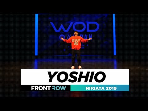 YOSHIO | FRONTROW | World of Dance Niigata 2019 |  #WODNiigata19