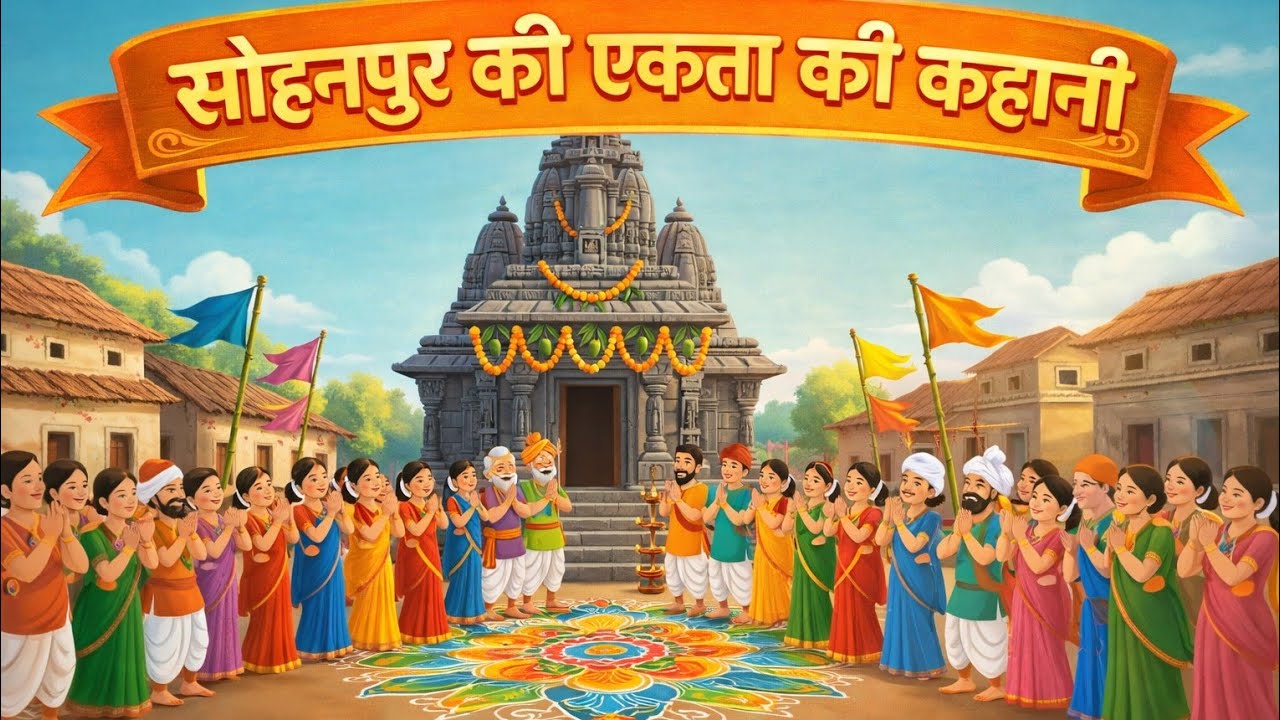 Sohanpur: An example of unity” “Sohanpur’s strength: trust and hard work”