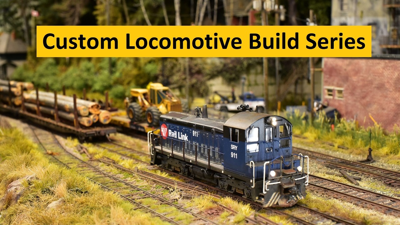 Modeling a Custom Rapido SW900RS | Episode 1 | Custom Locomotive Series | Boomer Diorama