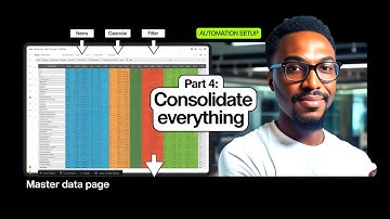 Build a Master Data Page for Forex Trading | Excel Dashboard Part 4