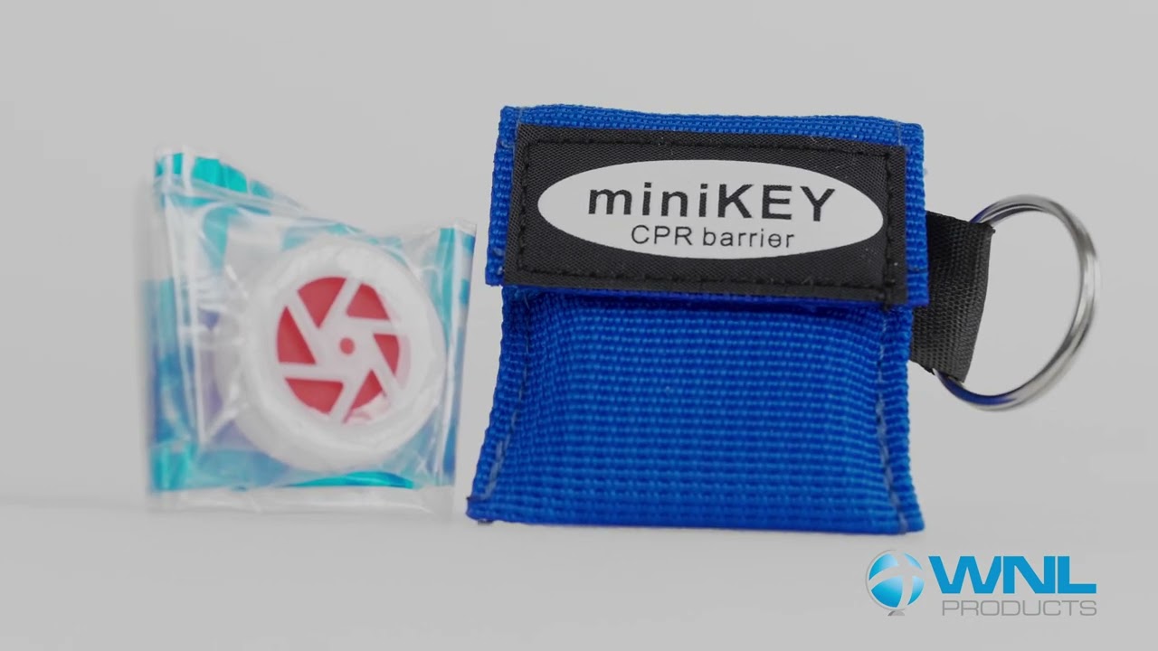 miniKEY CPR Barrier Refill Club Pack-50/Bag - WNL Products