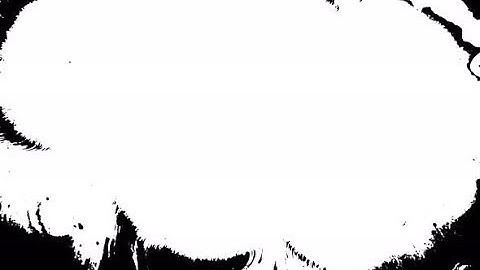 Bloom Ink. Beautiful White Watercolor Ink Drops Transition on Black Background | Stock Footage -