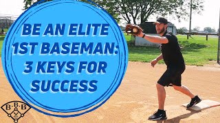 How to Play First Base // 3 Secret Keys to Being a Top Level First Baseman