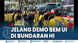 🔴BEM UI DEMO DIBUNDARAN HI, Suarakan 8 Tuntutan Termasuk Status Bencana