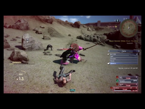 gaming logo FFXV again pt93 ch 15 sidequest pt2