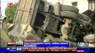 4 Kendaraan Tabrakan Beruntun, 1 Orang Tewas