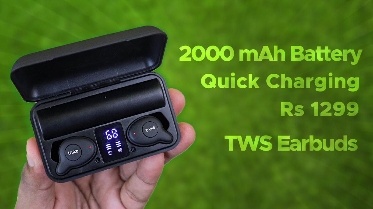 truke Fit Pro Power TWS Earbuds 