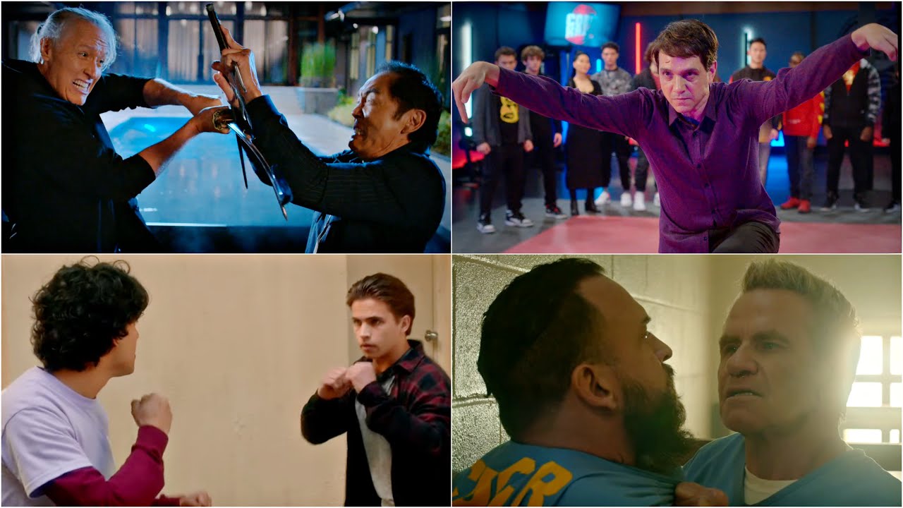 Top 10 Fight Scenes in Cobra Kai Season 5 [HD]