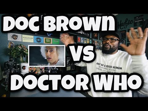 Doc Brown vs Doctor Who - Epic Rap Battles Of History | REACTION