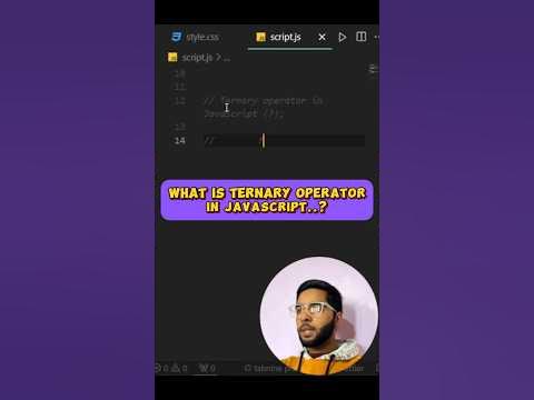 What is Ternary Operator in JavaScript..? ⁉️🤯 #javascript # ...