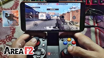 Area F2 Gameplay with Controller Android/iOS New FPS Game 2020