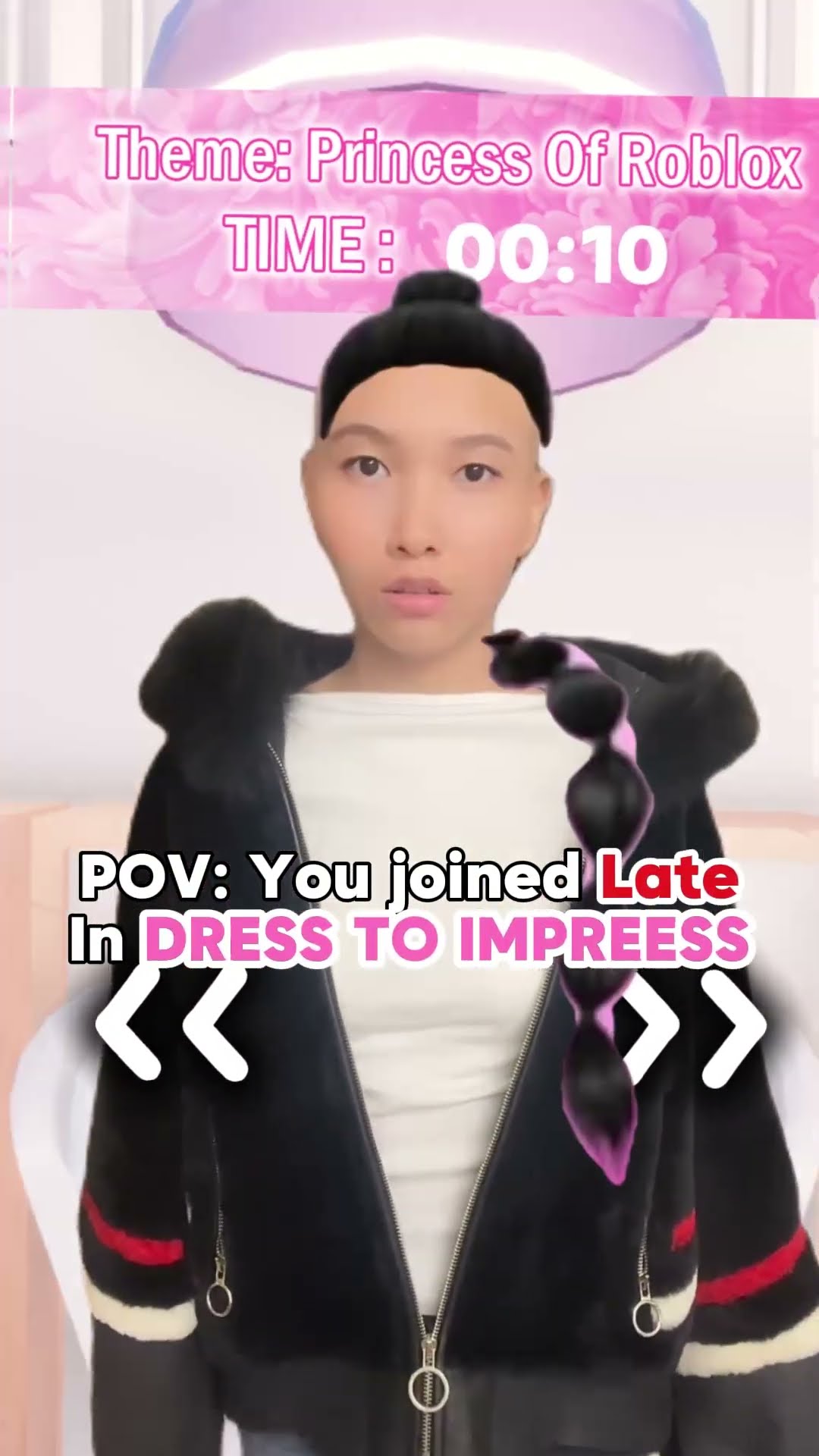 When You Join LATE in Dress To Impress?? #roblox #robloxshorts