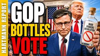 TERIFIED House GOP Blocks Vote to Rein In Trump’s Iran War