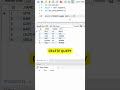 DELETE QUERY IN SQL | part-45| #sql #databaseconcepts #sqlcommands #interview