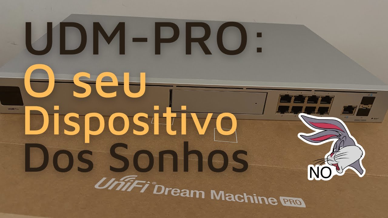 UniFi Dream Machine Pro (UDM-Pro): Unboxing e Configuração - YouTube