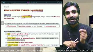 IND AS 41 || FR || NEW SYLLABUS  || AGRICULTURE || FULL LECTURE || INCLUDING ICAI SM Q ||