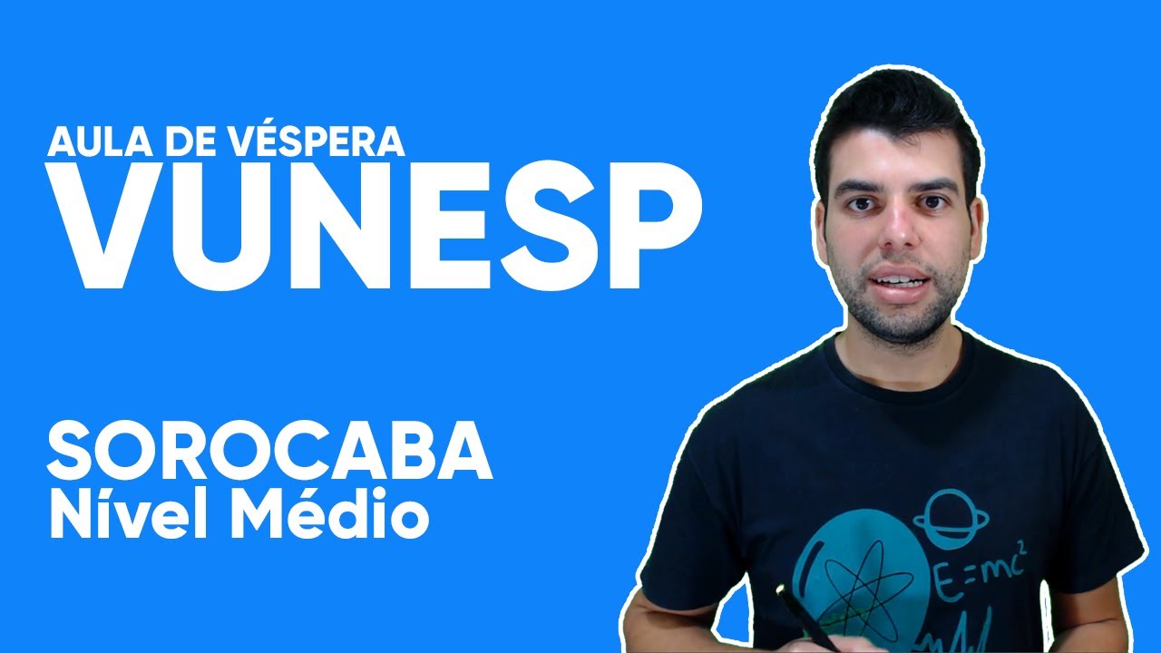 MATEMÁTICA - AULA DE VÉSPERA: SOROCABA - AUXILIAR DE EDUCAÇÃO E SECRETÁRIO DE ESCOLA