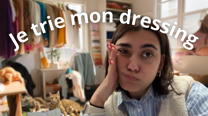 Je fais un ENORME TRI dans mon DRESSING (tri, organisation)