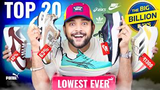 Flipkart Big Billion Days 2026: Best NIKE, PUMA, ADIDAS, ASICS Shoes/Sneakers for Men 🔥 ONE CHANCE
