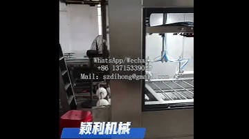 Fully automatic reciprocating spraying machine, single and double axis spraying machine, servo rotar