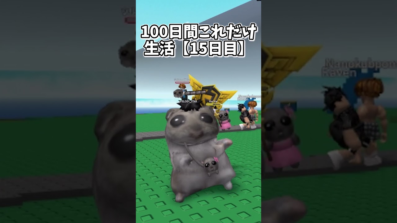 【15日目】久しぶりになってしまいました(´・ω・`)高評価よろしくね#shorts #roblox