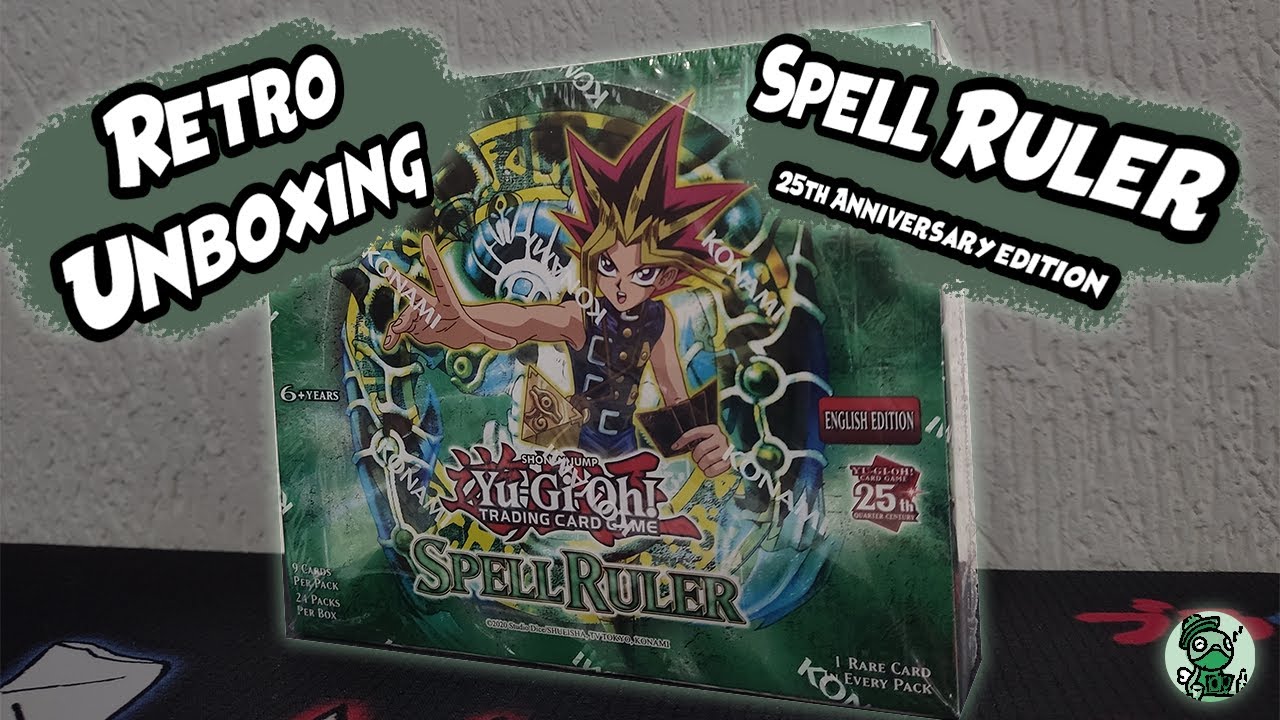 Retro Unboxing / Spell Ruler 25th Anniversary Edition | Yu-Gi-Oh