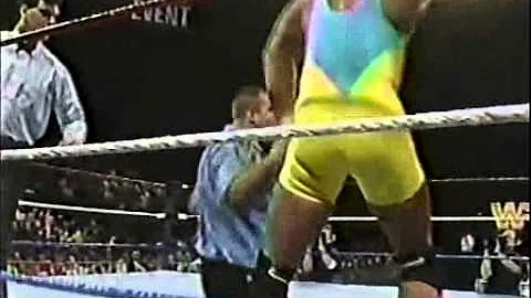 Mr. Perfect vs. Big Bossman (WWF 1990)