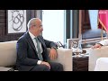 Le Premier ministre et ministre des Affaires étrangères reçoit le ministre de...