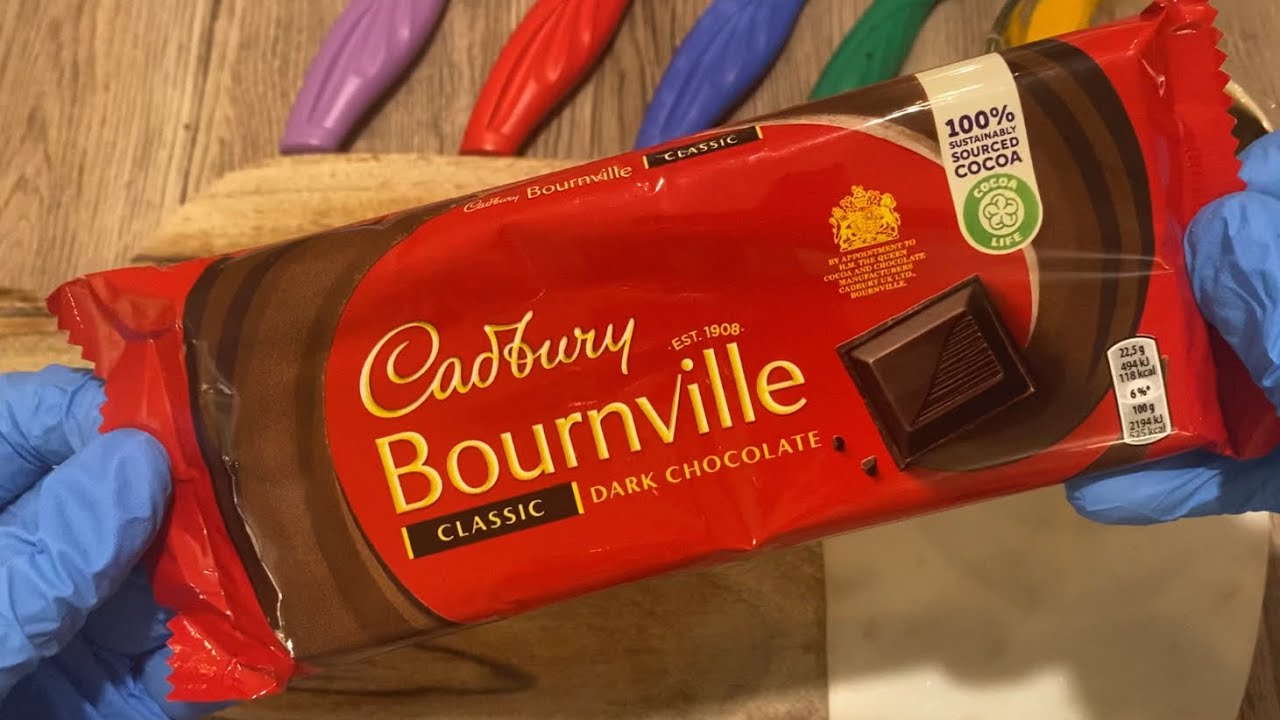 [ASMR] CADBURY BOURNVILLE Classic Dark Chocolate
