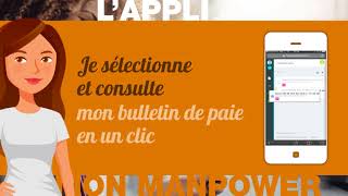 Ep 5 La Webserie Appli Mon Manpower Acceder a son bulletin de paie electronique screenshot 3