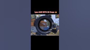 AMR with 8X Scope 🔥 One Shot Beast Sniper Kills! #pubgmobile #shorts #ipadmini5handcam