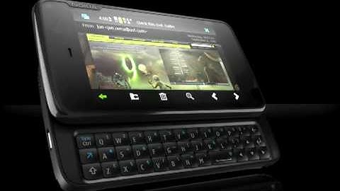Nokia N900 with Maemo 5 OS - promo video