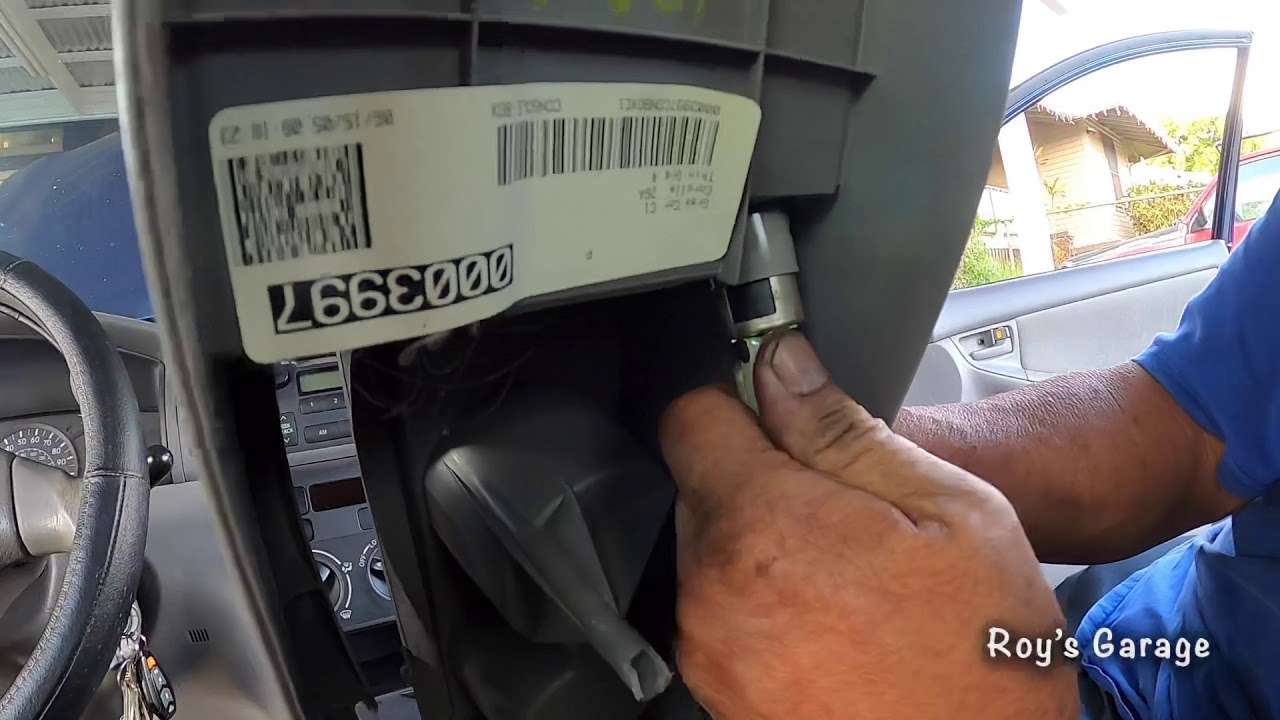 Как заменить втулку троса переключения передач (очень РАСПРОСТРАНЕННАЯ проблема) на Toyota Coroll...