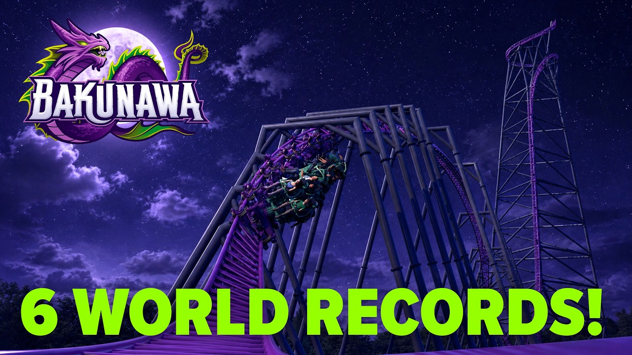 Bakunawa Looks INSANE! My Thoughts... Six Flags Great Adventure 2027